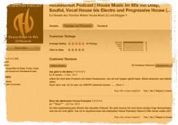 iTunes Rezensionen von Houseschuh
