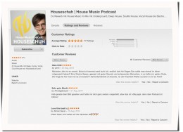 iTunes Rezensionen, Houseschuh, August 2014